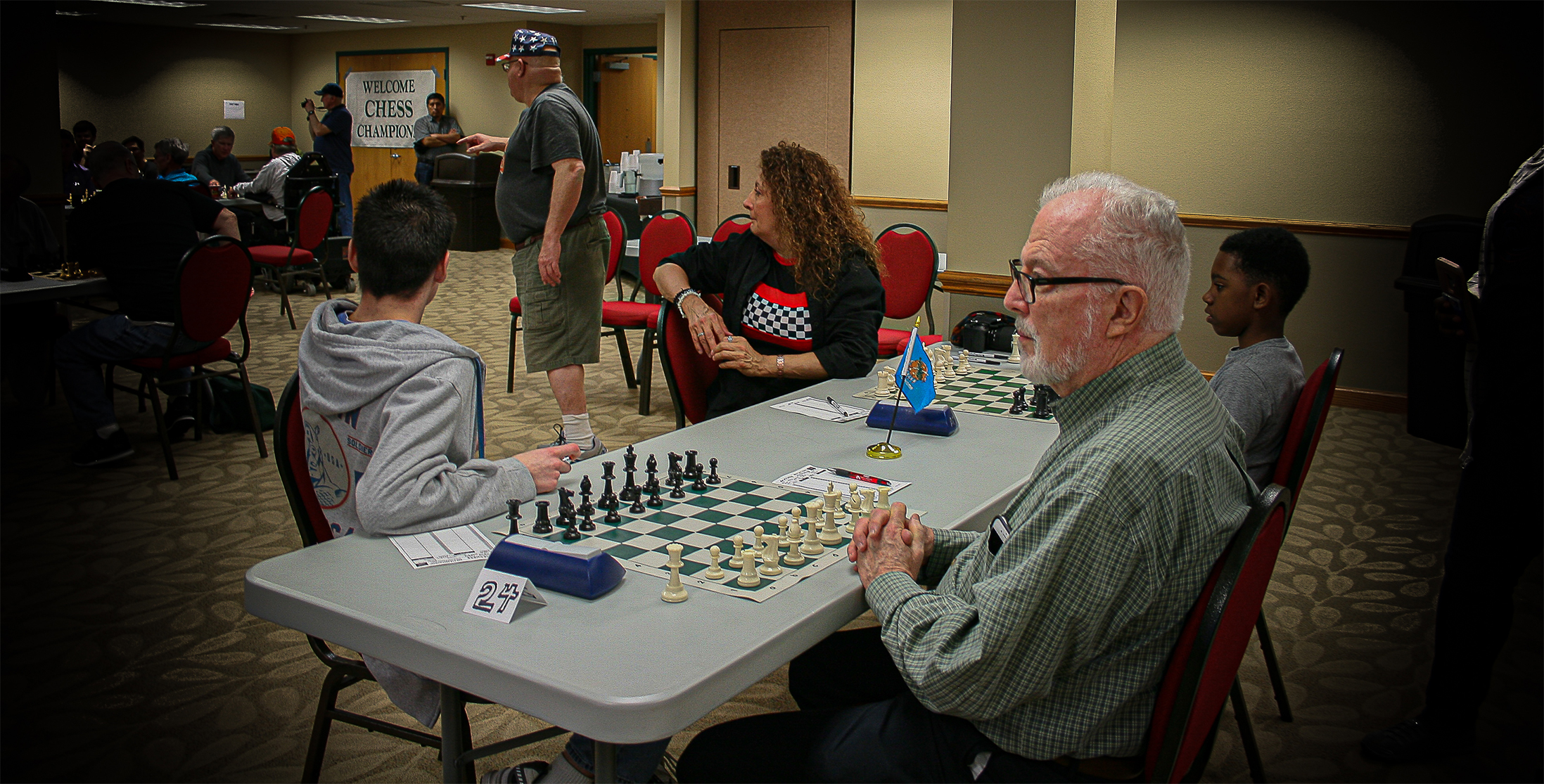 Roy Cram waits in the Murray County Open.  Photo by Josie Braddy.
